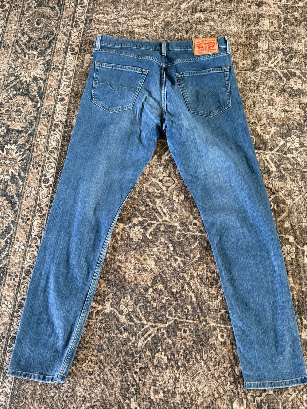 Levi's 502 Men's Blue Slim Straight Jeans 38x34